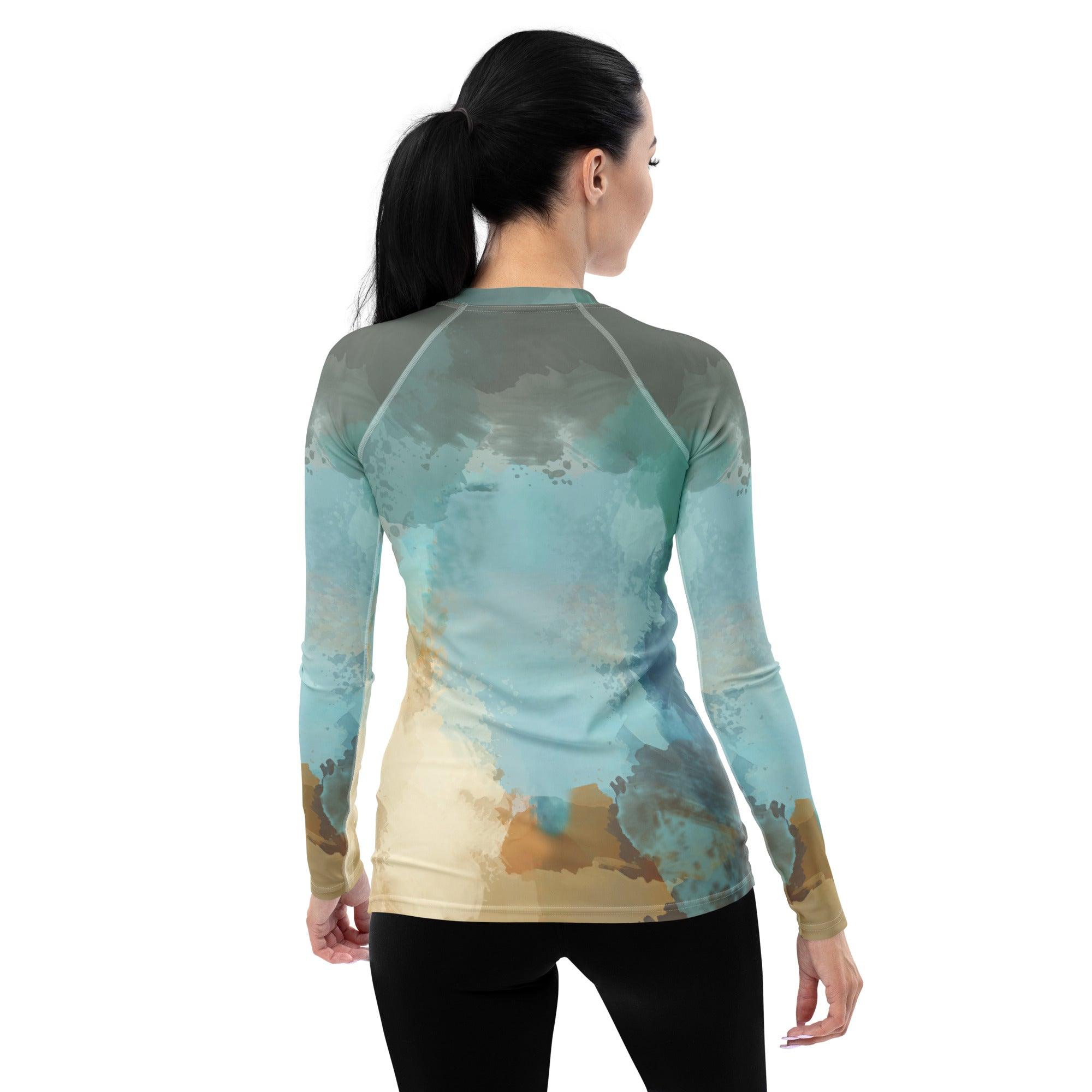 Ghostly Graveyard Women's Rash Guard - Beyond T-shirts