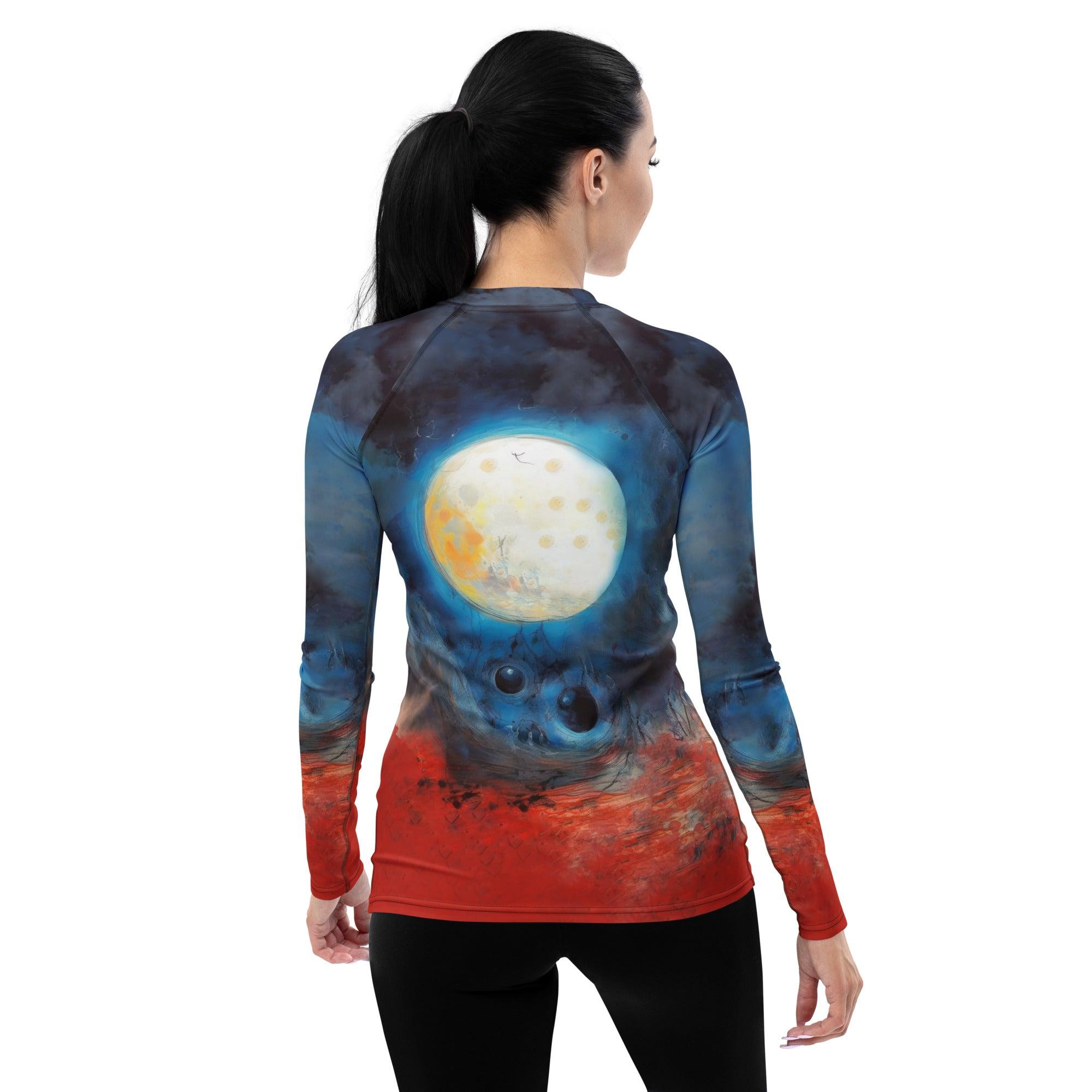 Halloween Moonlit Haunt Rash Guard - Beyond T-shirts