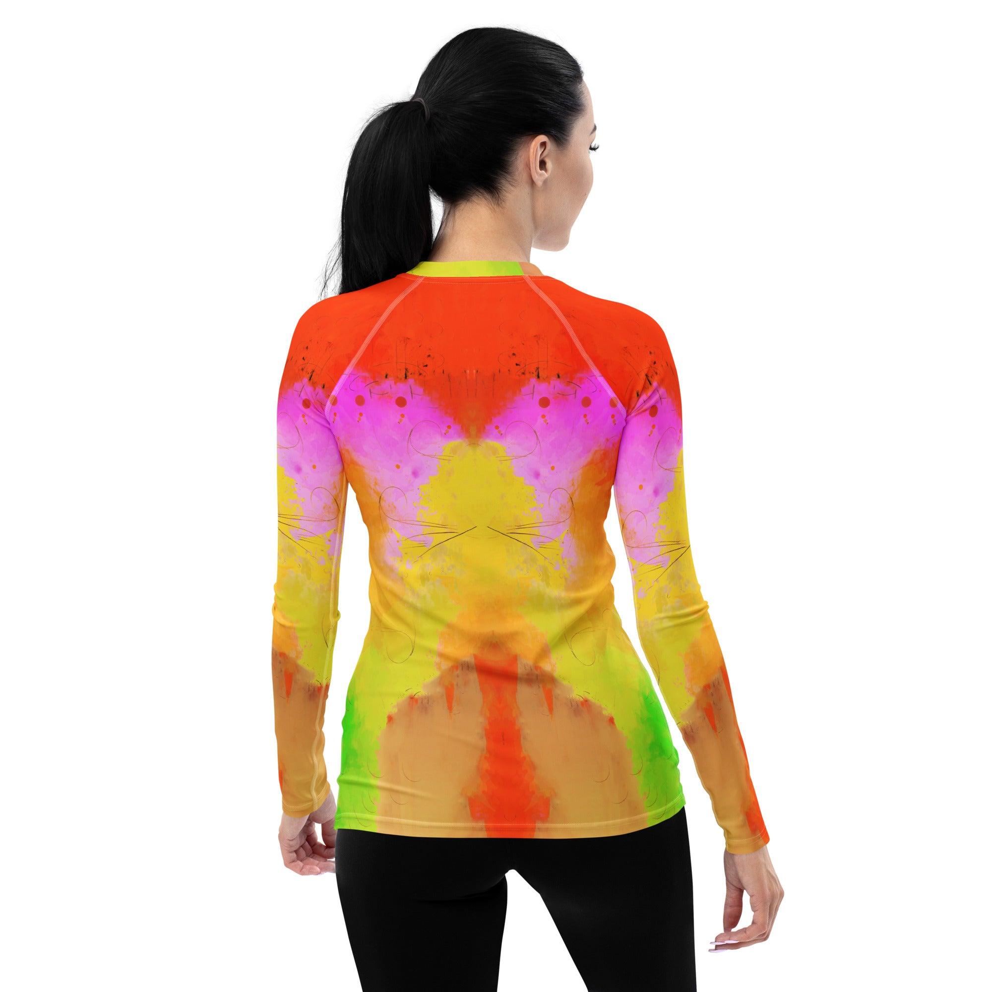 Vampire's Lair Halloween All-Over Print Women's Rash Guard - Beyond T-shirts