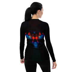 Mummy Mayhem All-Over Print Halloween Women's Rash Guard - Beyond T-shirts