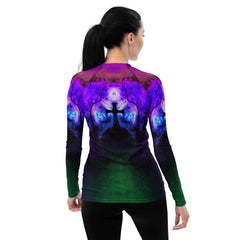 Cauldron Of Cuteness Halloween Women's Rash Guard - Beyond T-shirts