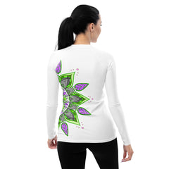 Cosmic Mandala Women's Rash Guard - Beyond T-shirts