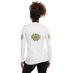 Mandala Mirage Women's Rash Guard - Beyond T-shirts