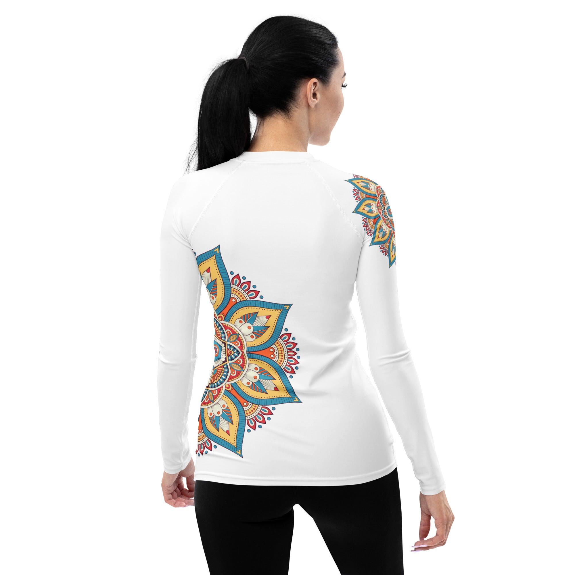 Sacred Mandala Women's Rash Guard - Beyond T-shirts