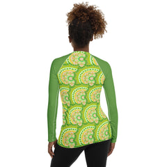 Harmony Mandala Women's Rash Guard - Beyond T-shirts