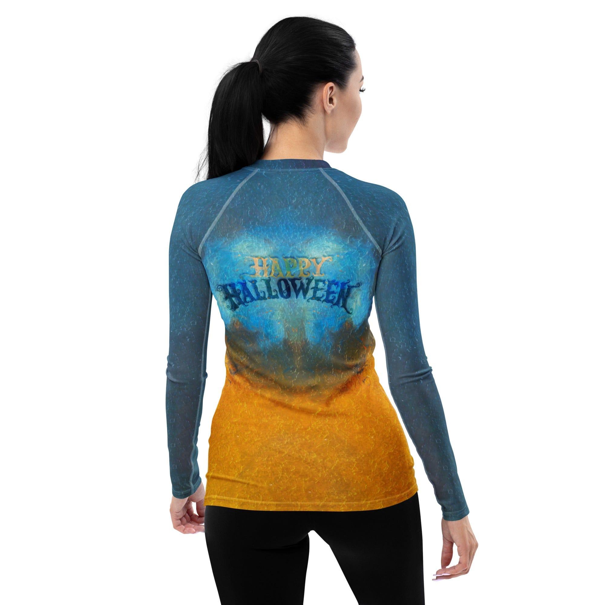 Zombie Apocalypse Halloween Rash Guard - Beyond T-shirts