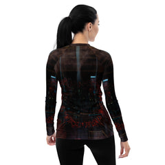 Urban Beats Music Graffiti Women's Rash Guard - Beyond T-shirts