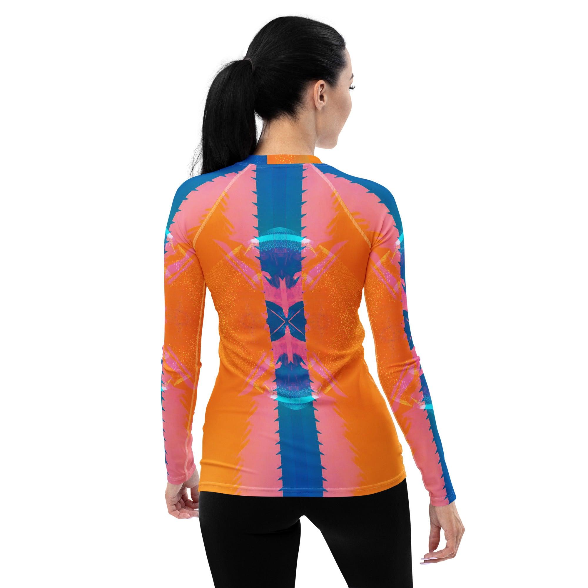 Disco Diva All-Over Print Women's Rash Guard - Beyond T-shirts