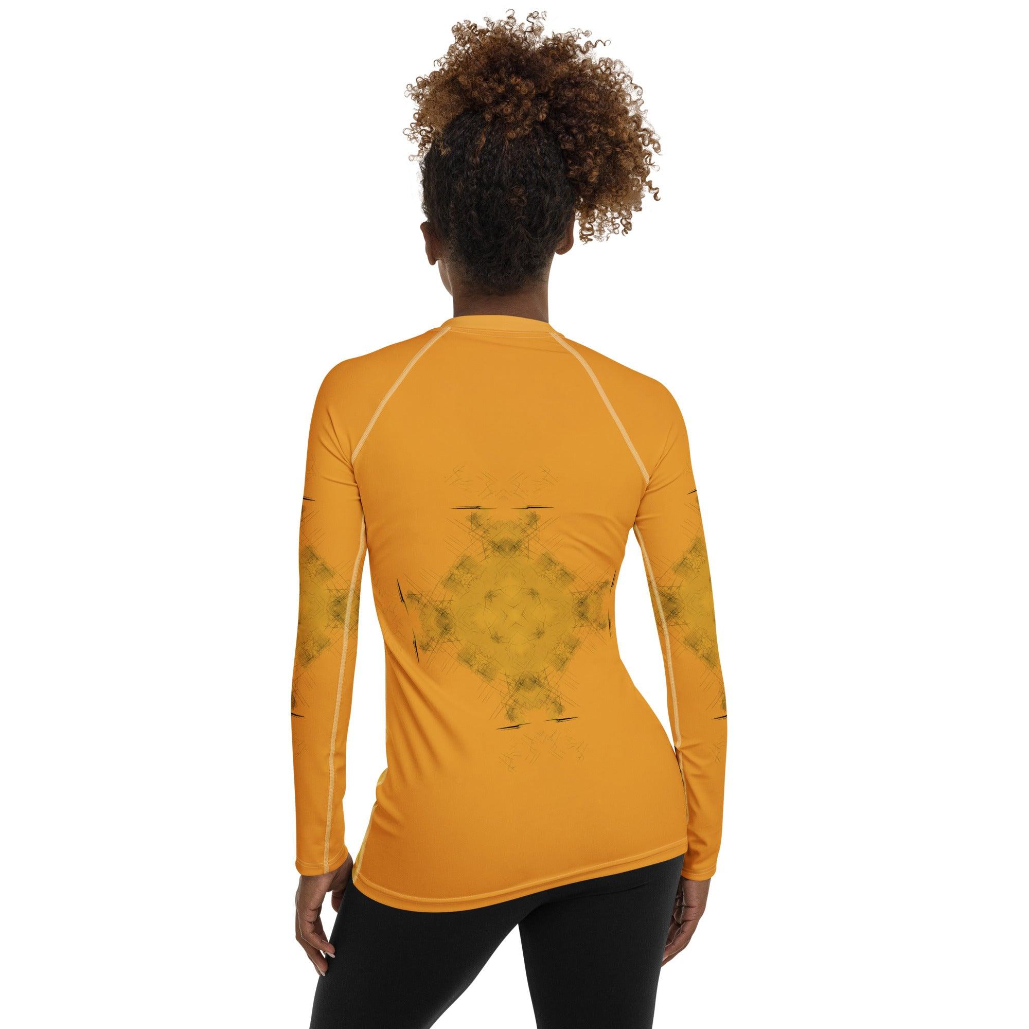 Funky Beats All-Over Print Women's Rash Guard - Beyond T-shirts