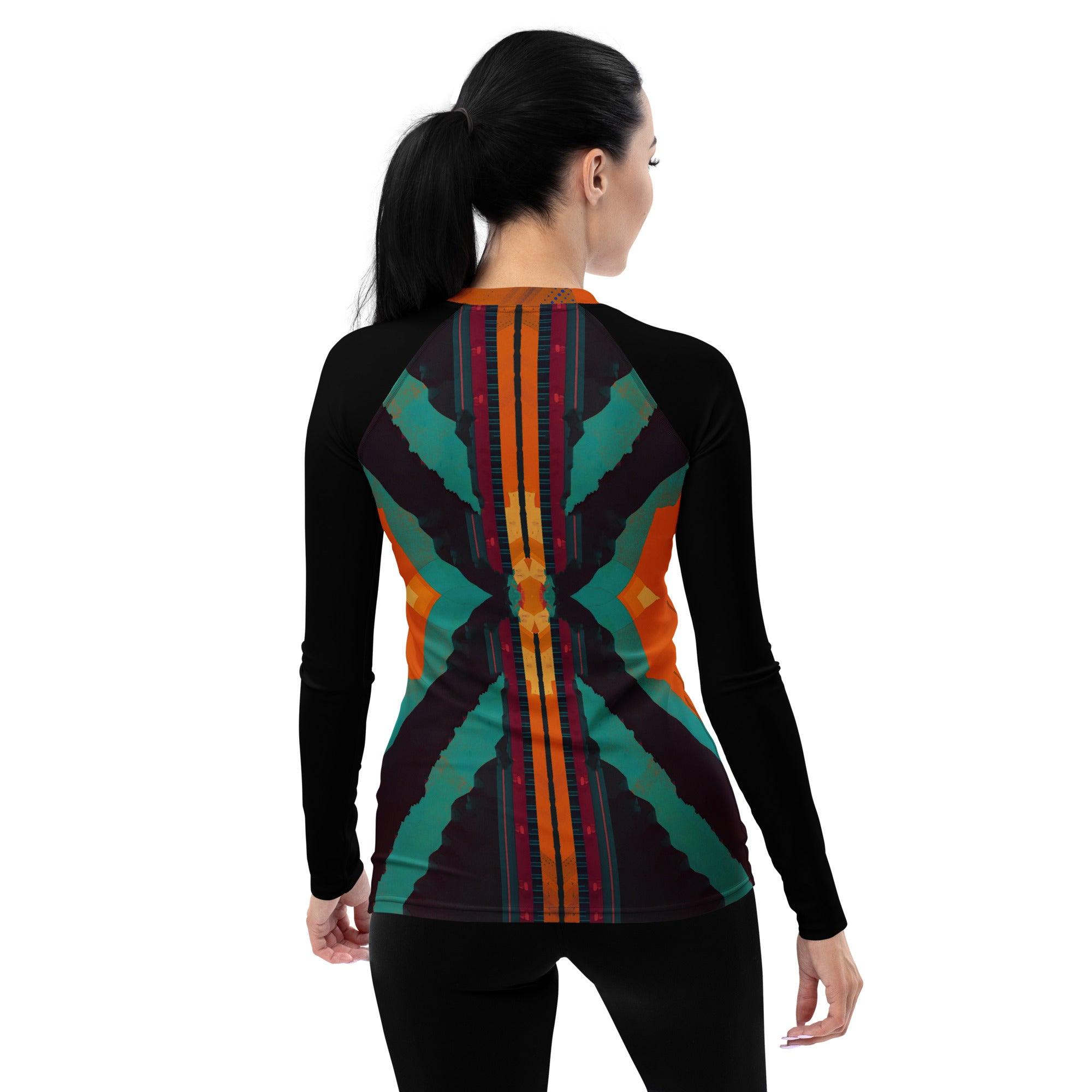 Orchestra Opulence All-Over Print Women's Rash Guard - Beyond T-shirts