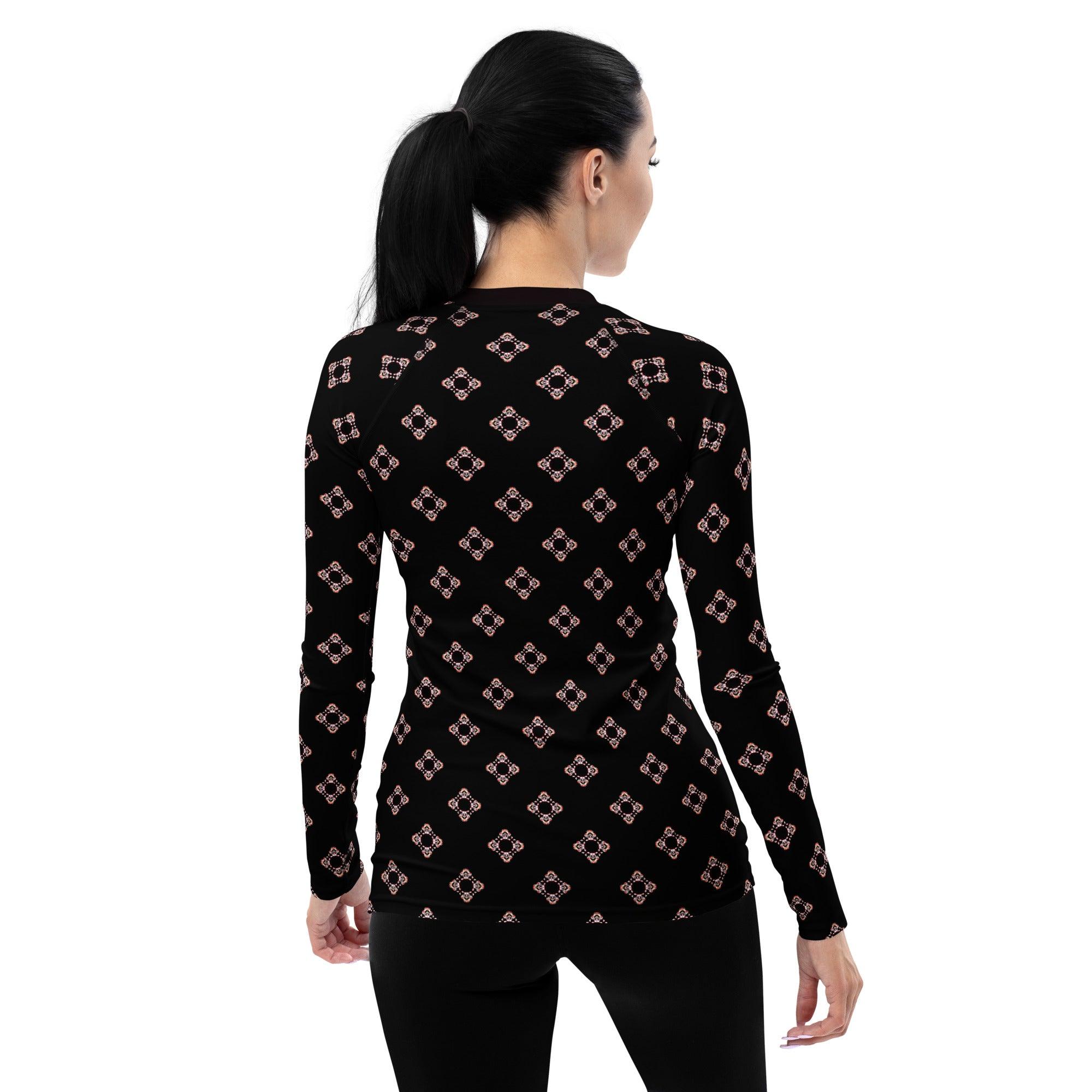 Avant-Garde Ascent All-Over Print Women's Rash Guard - Beyond T-shirts