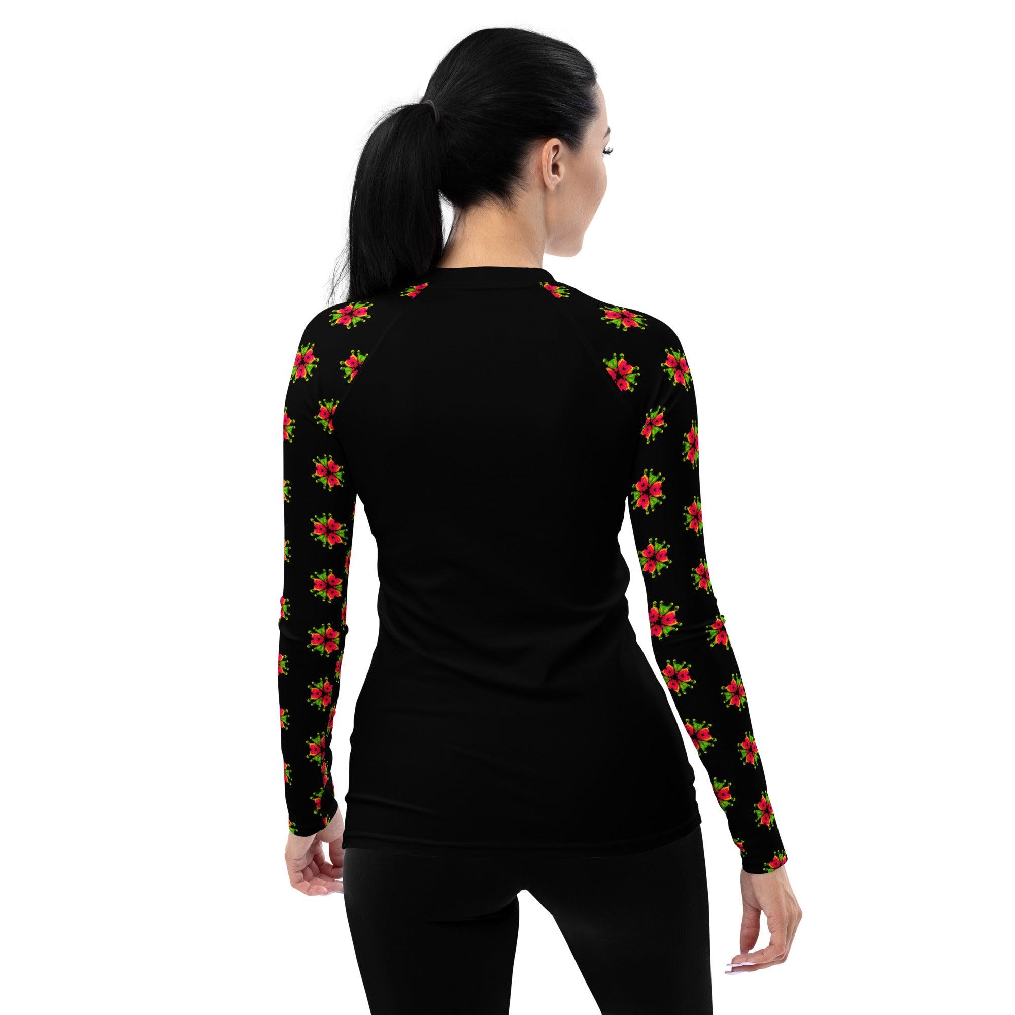 Street Style Symphony All-Over Print Women's Rash Guard - Beyond T-shirts