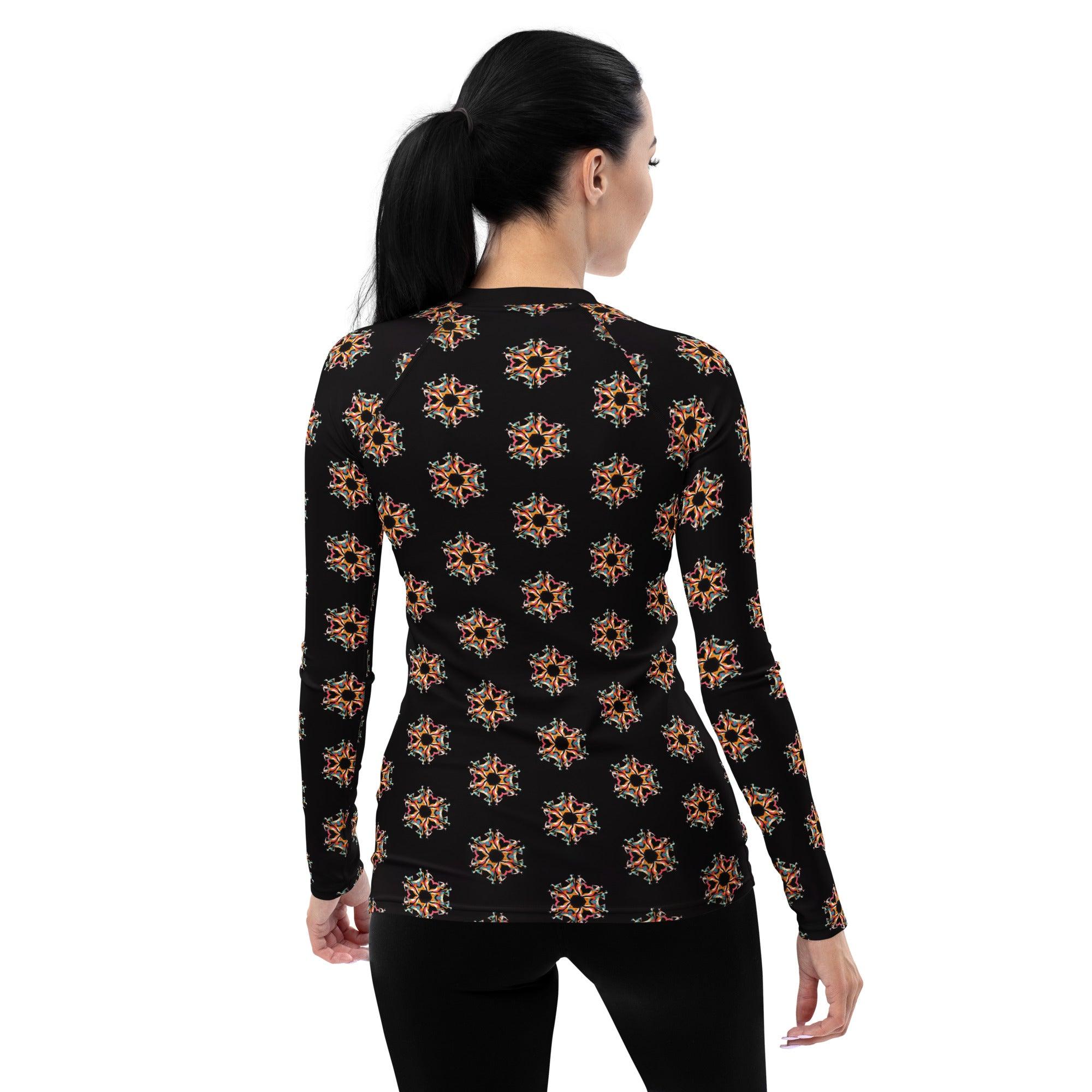 Abstract Adventures All-Over Print Women's Rash Guard - Beyond T-shirts