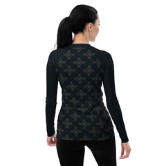 Abstract Portraits of Women's Essence: Rash Guard - Beyond T-shirts