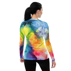 Pianist's Playful Parade Women's Rash Guard