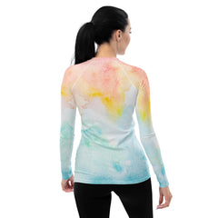 Rapper's Rhythmic Revelry Women's Rash Guard