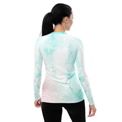 Guitarist's Gleeful Grooves  Women's Rash Guard