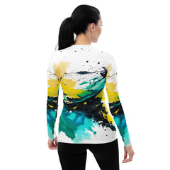 Bassoonist's Bubbly Ballad  Women's Rash Guard