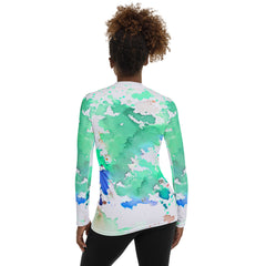 Violist's Vivacious Variations  Women's Rash Guard