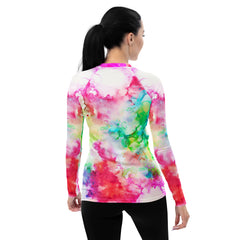 Oboist's Optimistic Orchestration Women's Rash Guard