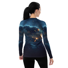 Musical Oceanic Women's Rash Guard