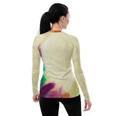 Harmonic Dolphin Dance Women's Rash Guard