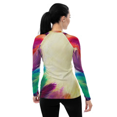 Harmonic Dolphin Dance Women's Rash Guard