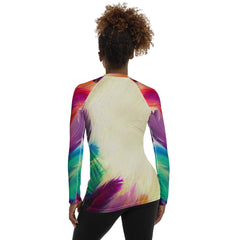 Harmonic Dolphin Dance Women's Rash Guard