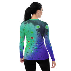 Crescendo Coral Celebration Women's Rash Guard