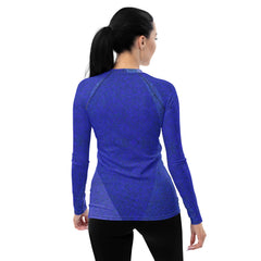 Lyric Lagoon Luminescence Women's Rash Guard