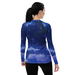 Vibrant Vibraphone Voyage Women's Rash Guard