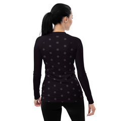 Melodic Symphony All-Over Print Women's Rash Guard