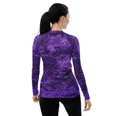 Mountain Majesty All-Over Print Women's Rash Guard