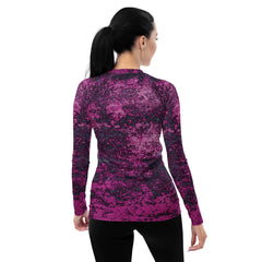 Iron Forge All-Over Print Women's Rash Guard