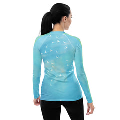 Desert Mirage Landscape Rash Guard