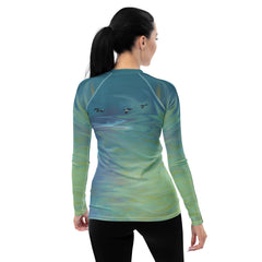 Lakeside Serenity Women's Rash Guard