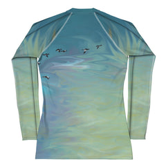 Lakeside Serenity Women's Rash Guard