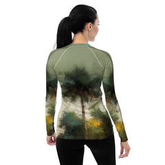 Mountain Majesty Expedition All-Over Print Women's Rash Guard