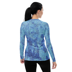 Silver Serenity Women's Rash Guard