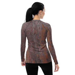 Copper Luster Women's Rash Guard