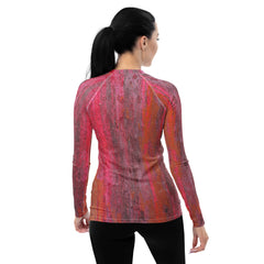 Polished Platinum Women's Rash Guard