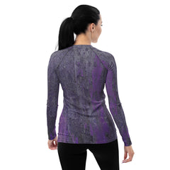 Titanium Tranquility Women's Rash Guard