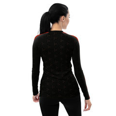 Greatest Equestrian All-Over Print Women's Rash Guard