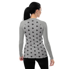 Abstract Exploration All-Over Print Women's Rash Guard