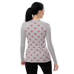 Abstract Expression All-Over Print Women's Rash Guard