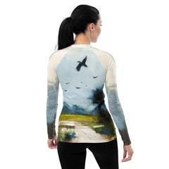 Serene Sunset Rash Guard