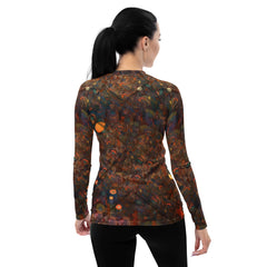 Hop into Style All-Over Print Women's Rash Guard