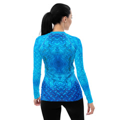 Jacquard Journey Texture Women's Rash Guard