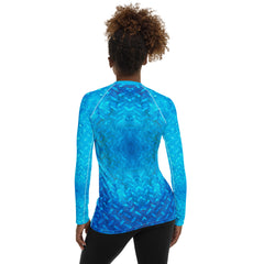 Jacquard Journey Texture Women's Rash Guard