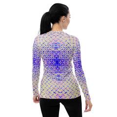 Bamboo Bliss Texture Women's Rash Guard